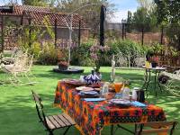 Mesa Patio ajardinado